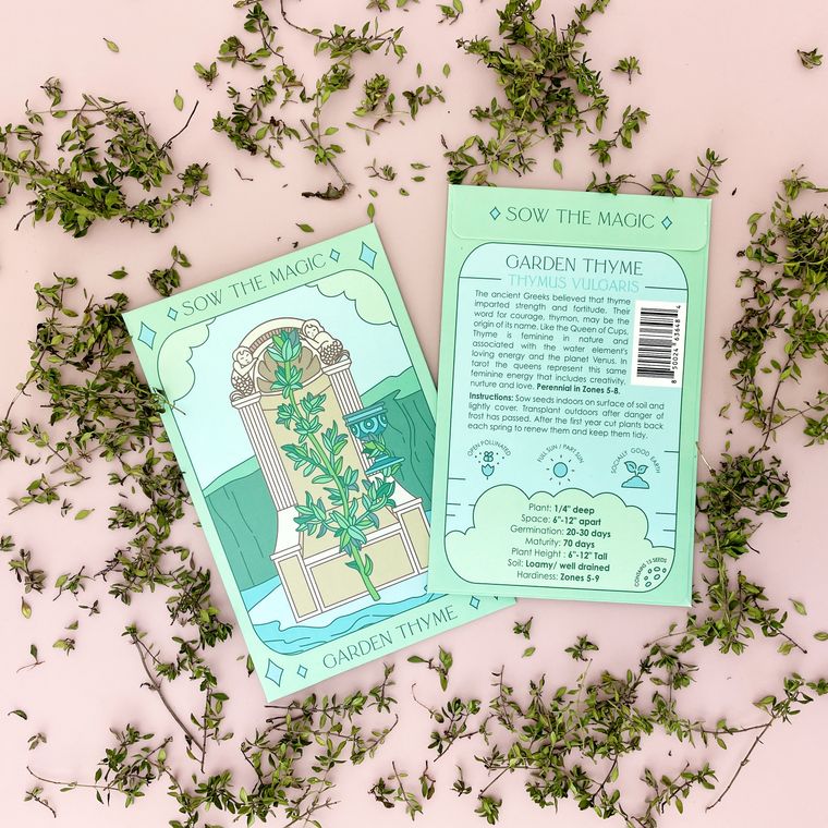 Garden Thyme Seed Packet